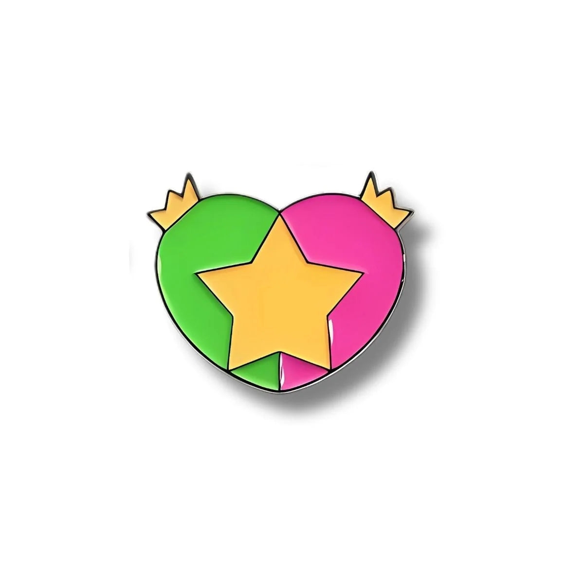Pin Metálico Corazón Cosmo y Wanda