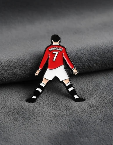 Pin Metálico Cristiano Ronaldo Celebración Siuuu