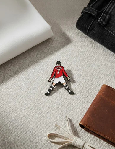 Pin Metálico Cristiano Ronaldo Celebración Siuuu