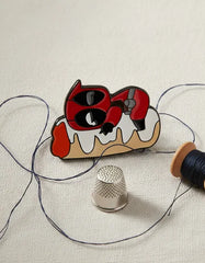 Pin Metálico Deadpool Burrito