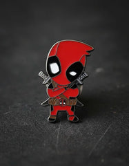 Pin Metálico Deadpool Espadas