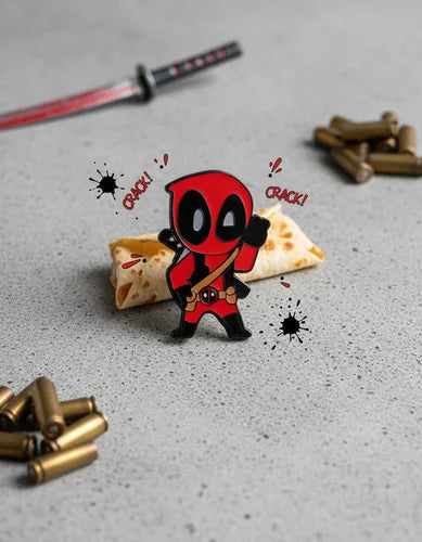 Pin Metálico Deadpool Saludando