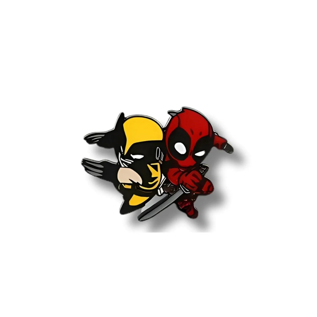 Pin Metálico Deadpool y Wolverine
