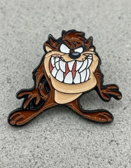 Pin Metálico Demonio de Tasmania Sonrisa