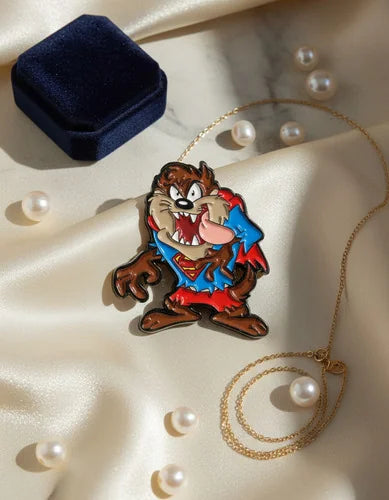 Pin Metálico Demonio de Tasmania Superman