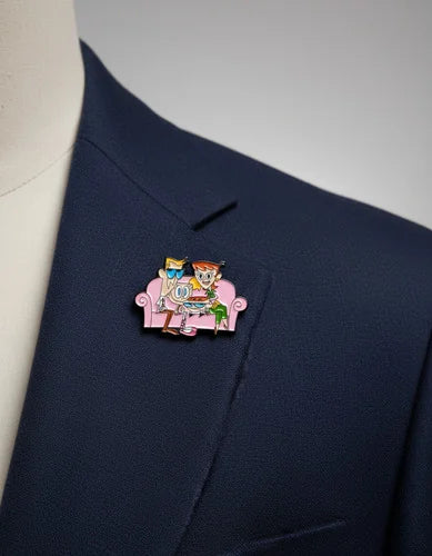 Pin Metálico Dexter en Familia