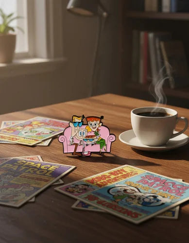 Pin Metálico Dexter en Familia