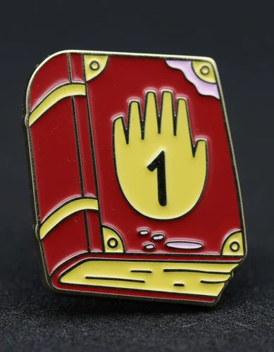 Pin Metálico Diario 1 Gravity Falls