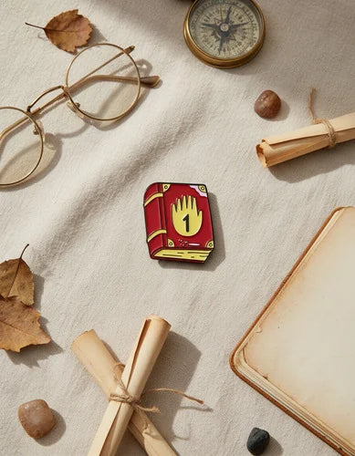 Pin Metálico Diario 1 Gravity Falls