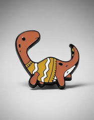 Pin Metálico Dinosaurio Braquiosaurio Abrigado