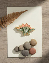 Pin Metálico Dinosaurio Estegosaurio