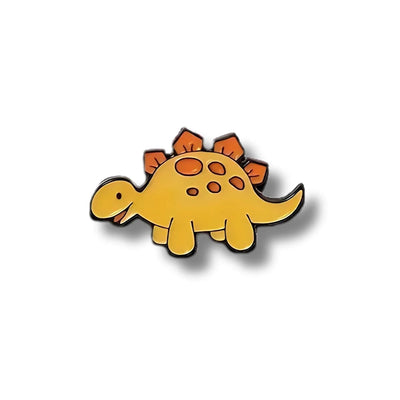 Pin Metálico Dinosaurio Estegosaurio Kawaii