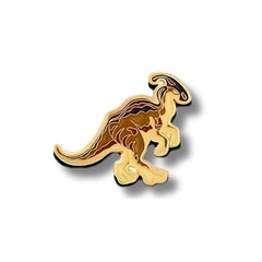 Pin Metálico Dinosaurio Parasaurolophus