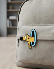Pin Metálico Dog en Portal Azul CatDog