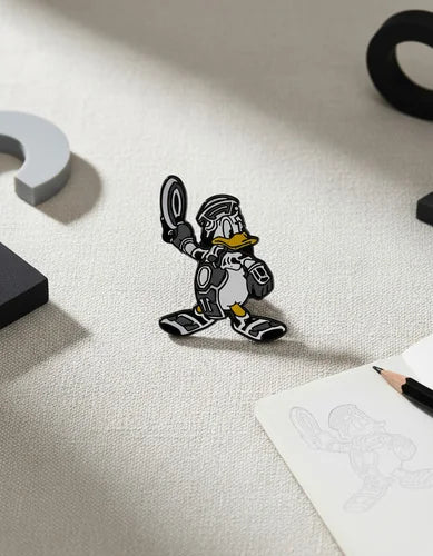 Pin Metálico Donald Tron