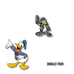 Pin Metálico Donald Tron