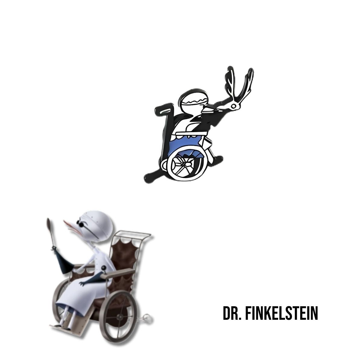 Pin Metálico Dr. Finkelstein
