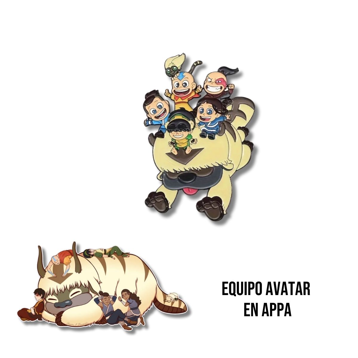 Pin Metálico Equipo Avatar en Appa