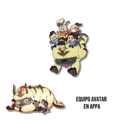 Pin Metálico Equipo Avatar en Appa