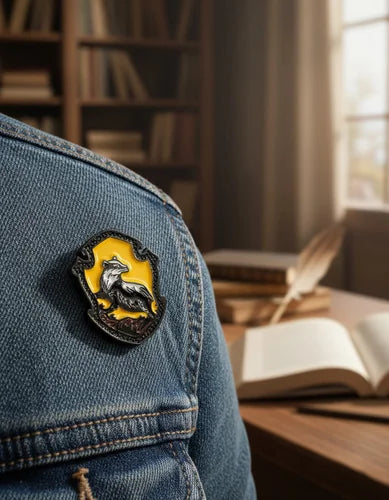 Pin Metálico Escudo Hufflepuff