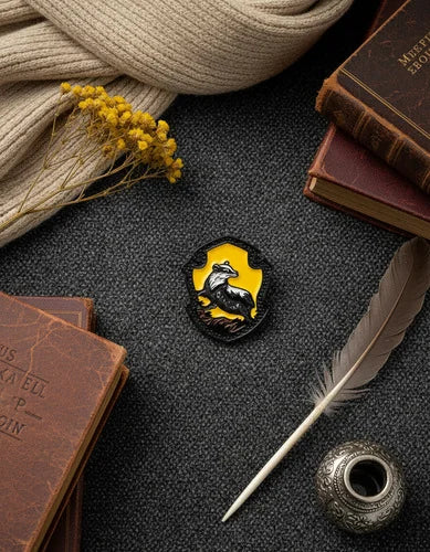 Pin Metálico Escudo Hufflepuff