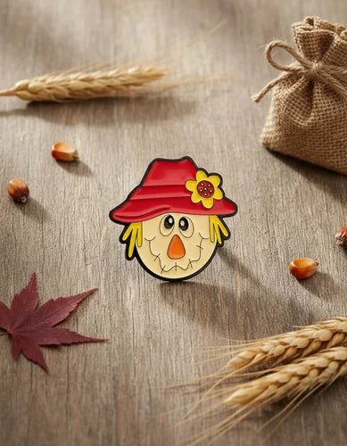 Pin Metálico Espantapájaros