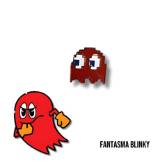 Pin Metálico Fantasma Blinky