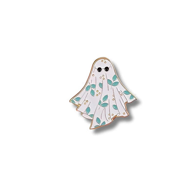 Pin Metálico Fantasma Botánico