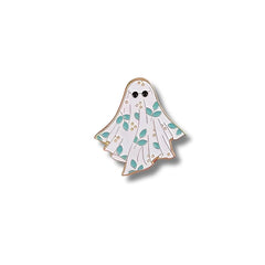 Pin Metálico Fantasma Botánico