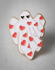 Pin Metálico Fantasma Enamorado