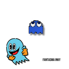 Pin Metálico Fantasma Inky