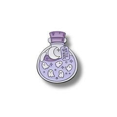 Pin Metálico Fantasmas en Botella
