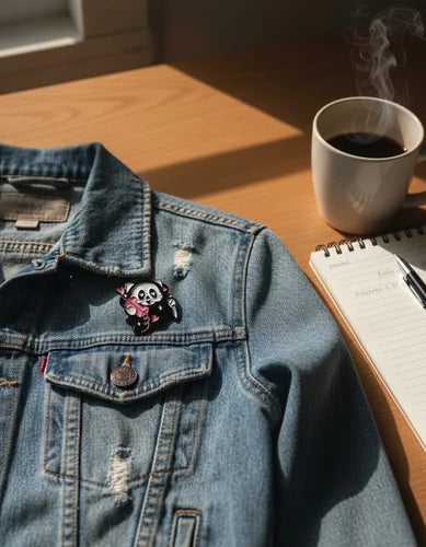 Pin Metálico Gatito Ghostface