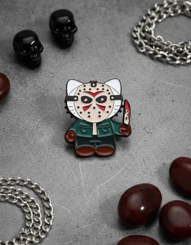Pin Metálico Gatito Jason