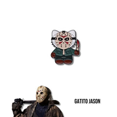Pin Metálico Gatito Jason