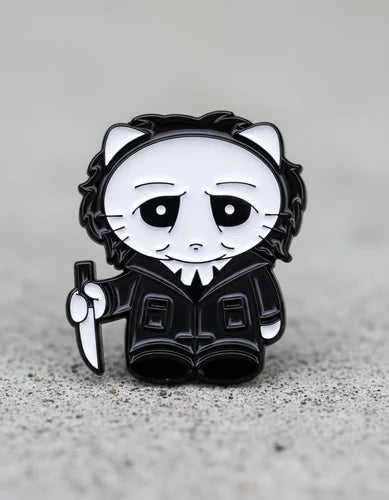 Pin Metálico Gatito Michael Myers