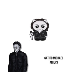 Pin Metálico Gatito Michael Myers