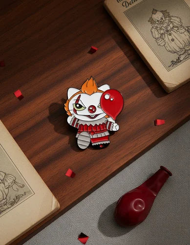Pin Metálico Gatito Pennywise
