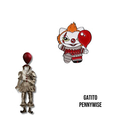 Pin Metálico Gatito Pennywise