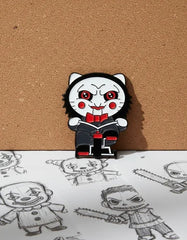 Pin Metálico Gatito Saw