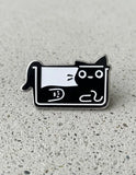 Pin Metálico Gatito en Bandeja