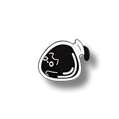 Pin Metálico Gatito en Botella