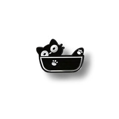 Pin Metálico Gatito en Taza