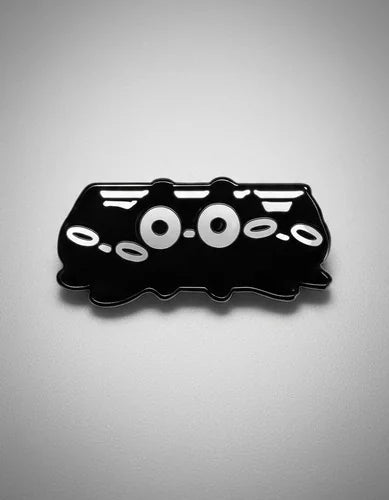 Pin Metálico Gatitos Negros