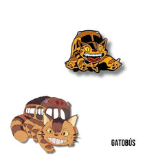 Pin Metálico Gatobús