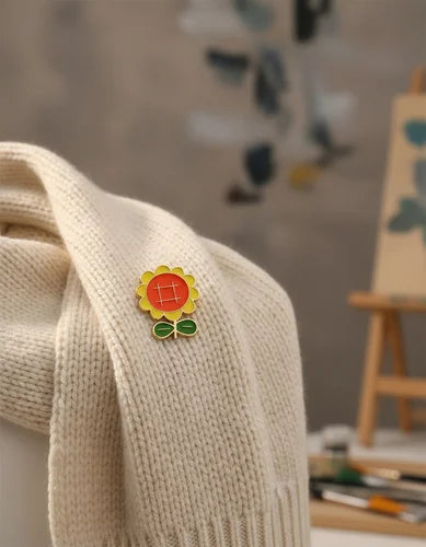 Pin Metálico Girasol