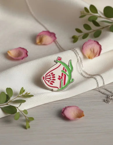Pin Metálico Glándula Mamaria