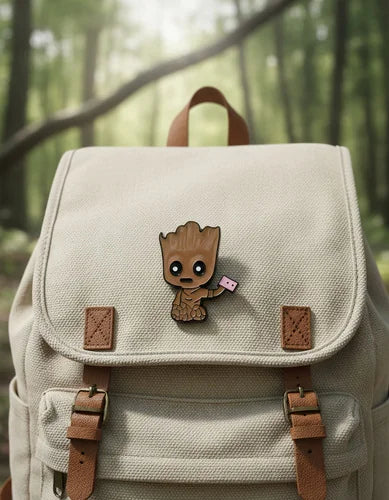 Pin Metálico Groot Hacha