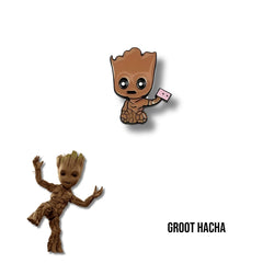 Pin Metálico Groot Hacha