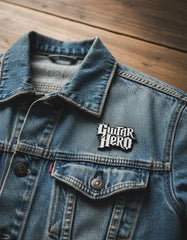 Pin Metálico Guitar Hero